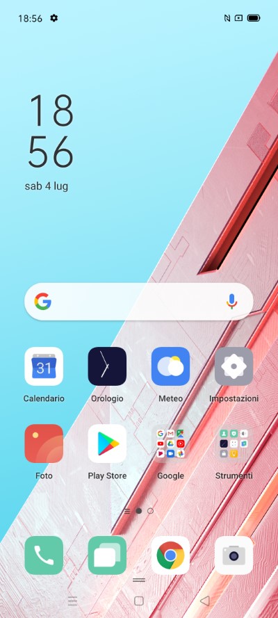 ColorOS 7 schermata home