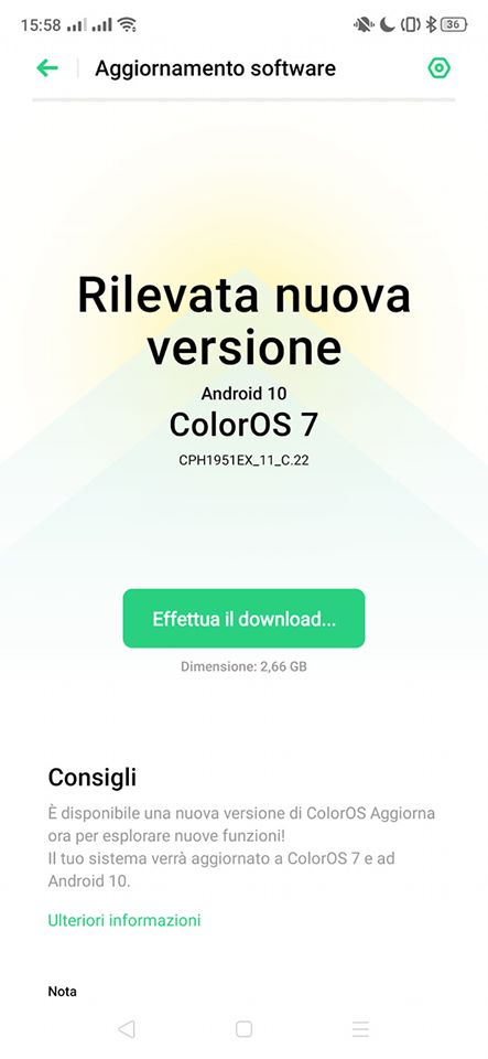 coloros 7 oppo reno2 z