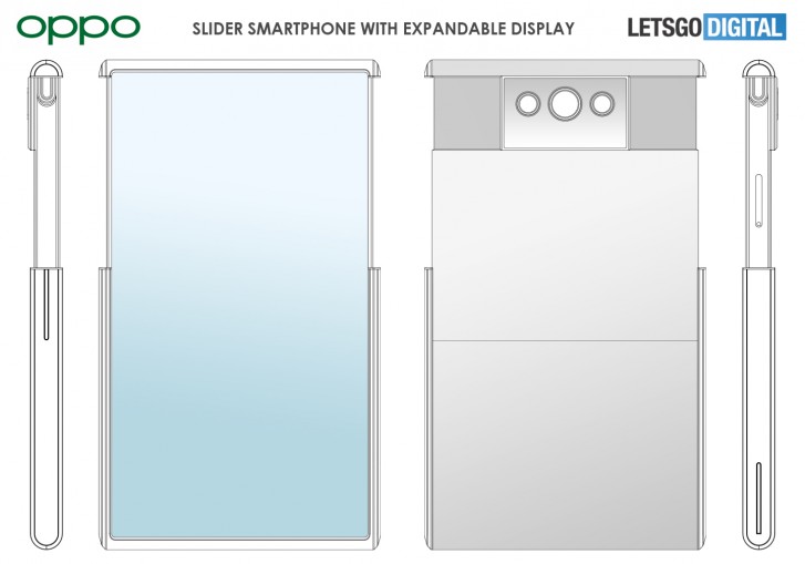 brevetto oppo display estensibile aperto