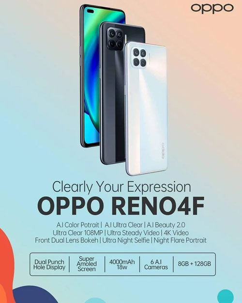 oppo reno4 f