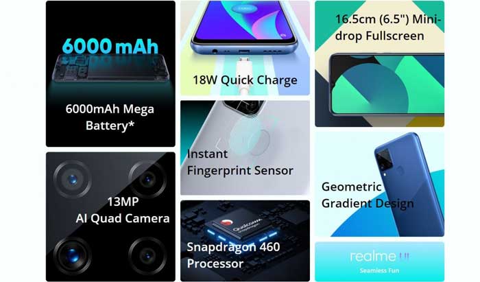 realme c15 qualcomm specifiche