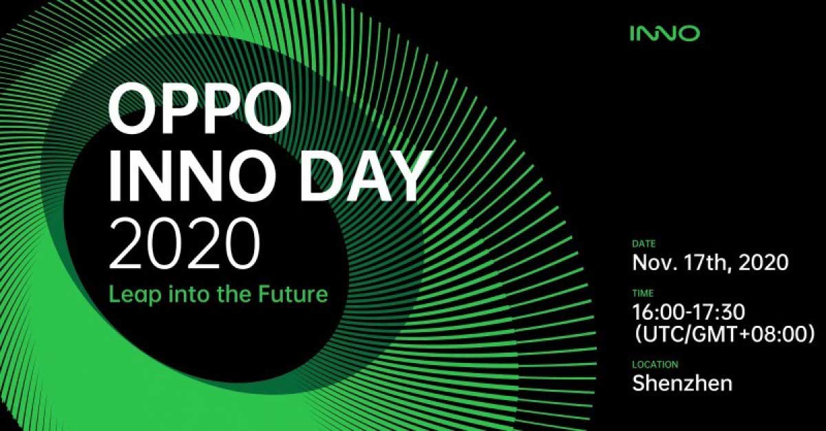 OPPO Inno Day 2020 data