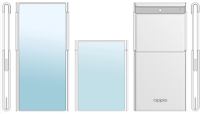 oppo smartphone estendibile
