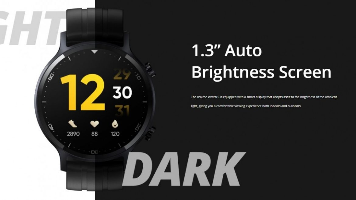 realme watch s display realme watch s display