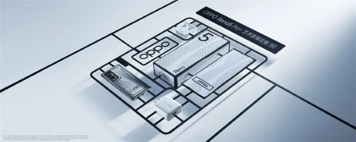 reno5 pro+ confezione