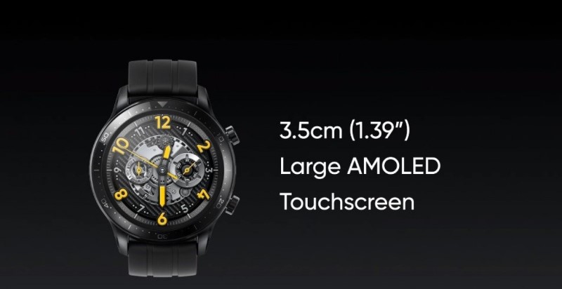 realme watch s pro display