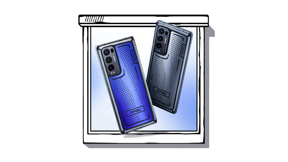 oppo reno5 pro+ artist limited edition