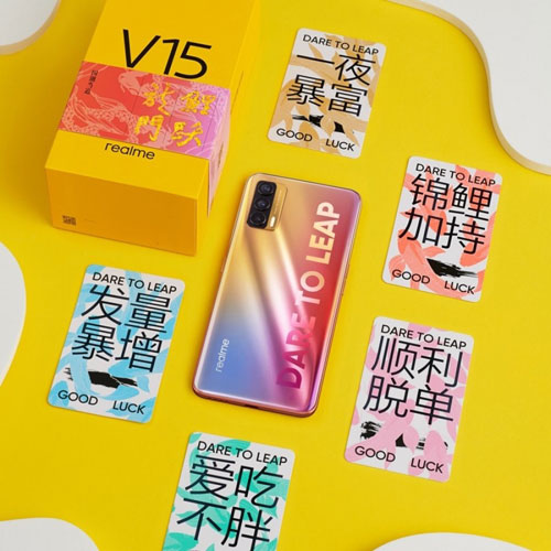 realme v15 confezione