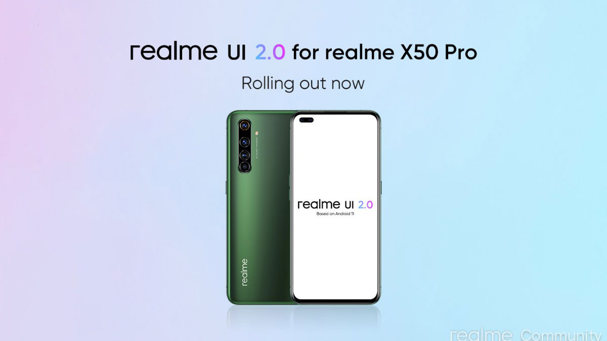 realme x50 pro realme ui 2.0