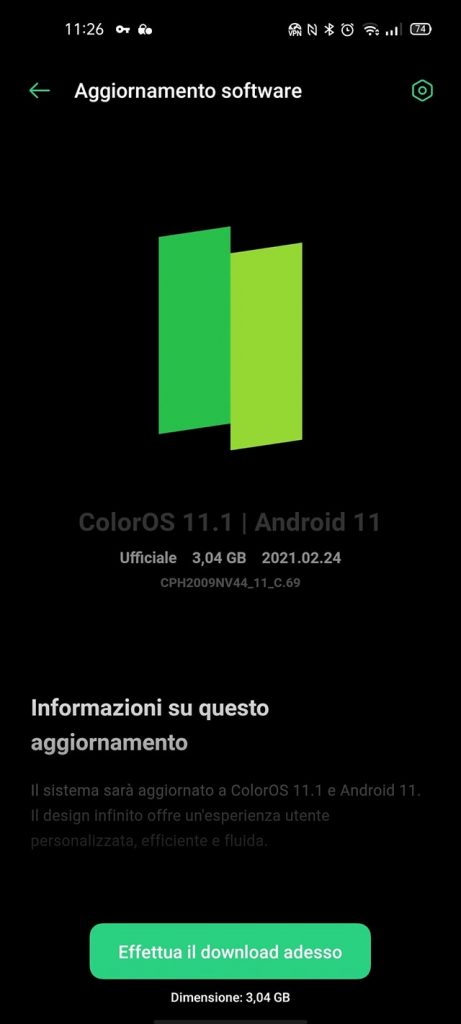 oppo find x2 neo coloros 11 paesi bassi