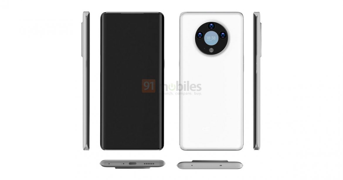 oppo smartphone con display posteriore