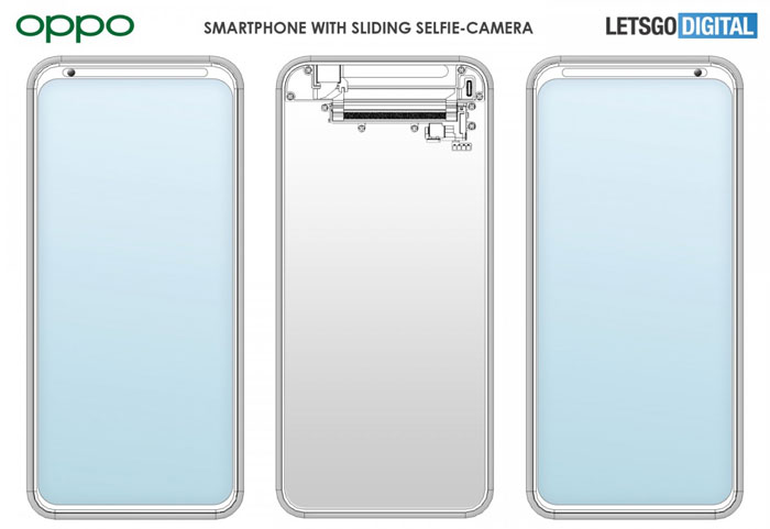 oppo selfie camera slide