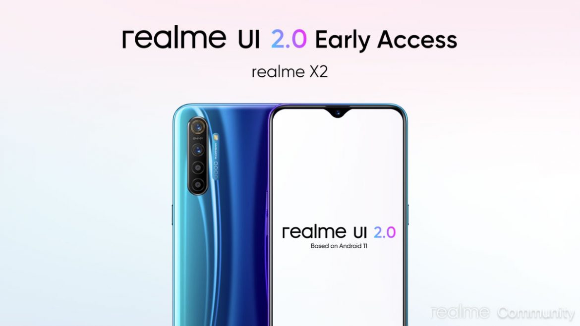 realme ui 2.0 early access realme x2