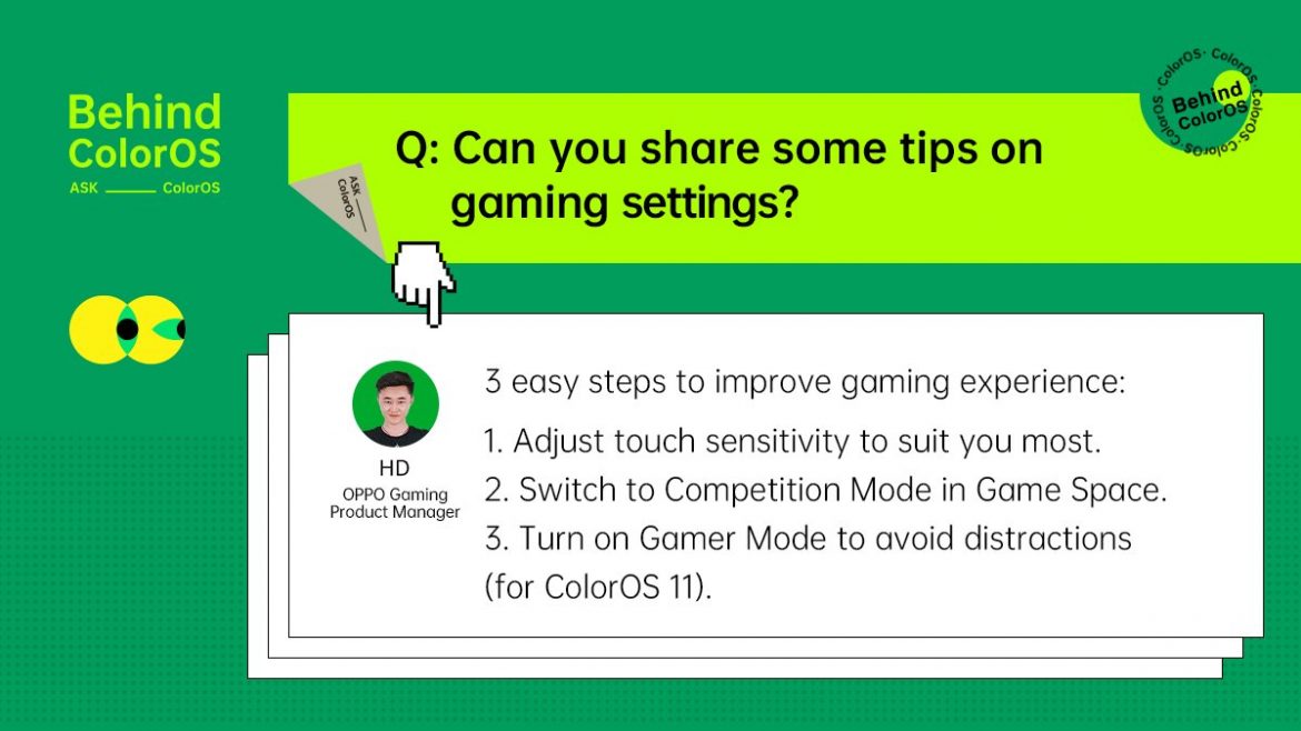 coloros Q&A domanda 4 coloros gaming Q&A domanda 4