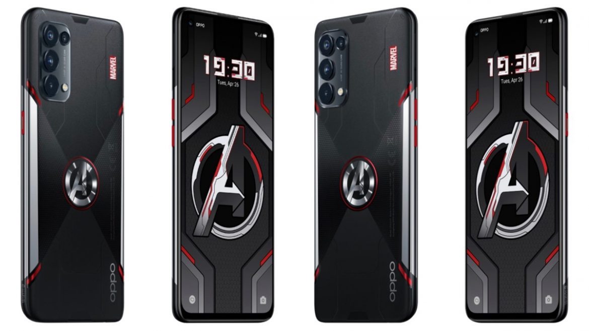 oppo reno5 marvel edition