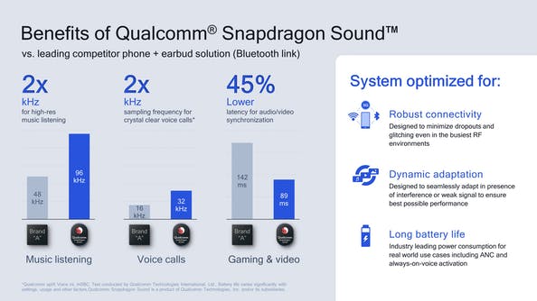 qualcomm snapdragon sound vantaggi