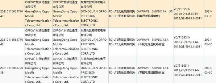 presunto oppo watch 2 3c