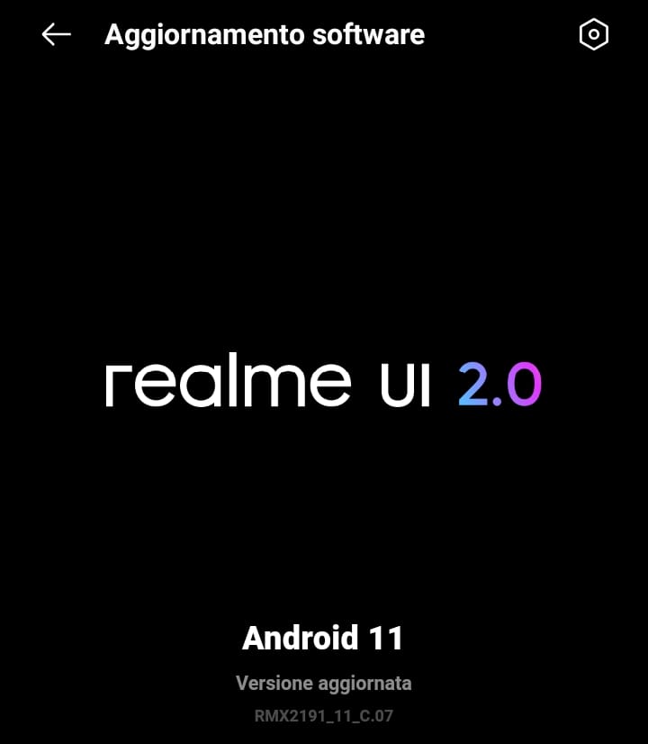 realme 7i android 11 aggiornamento