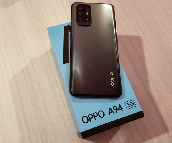 OPPO A94 5G confezione