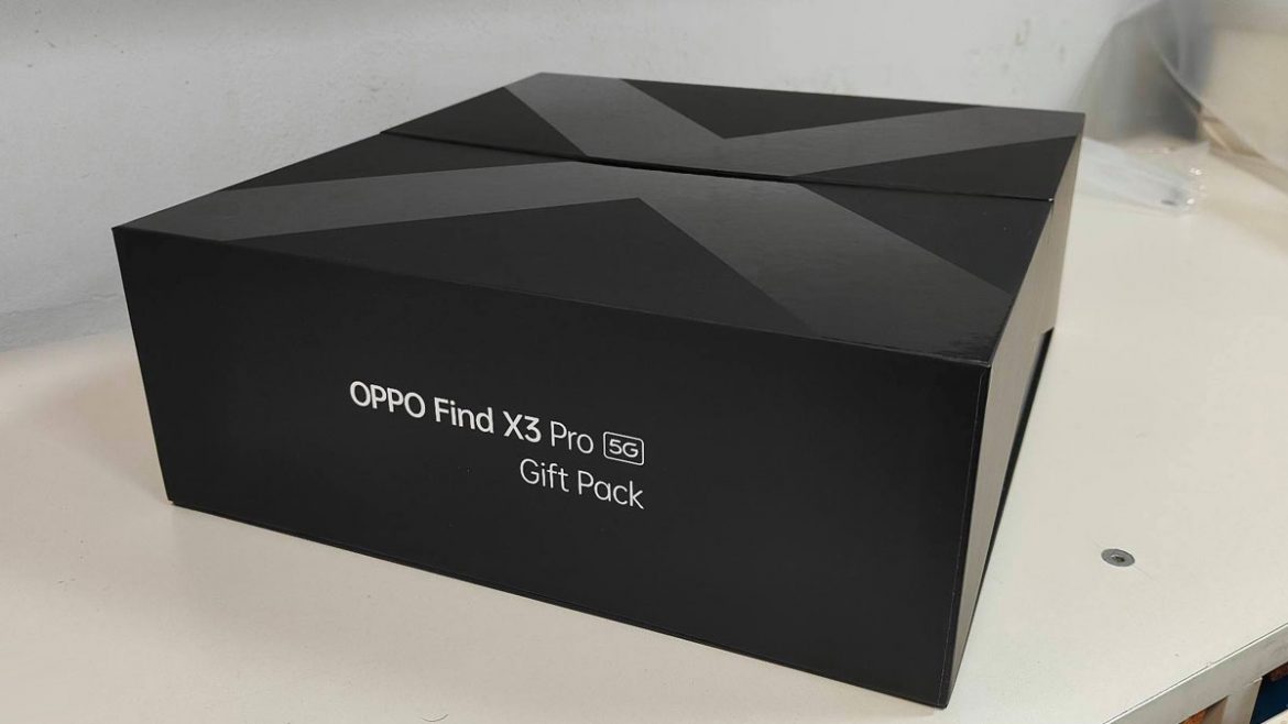 oppo find x3 pro gift pack