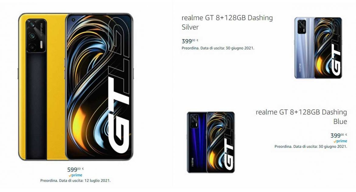 Realme GT 8/128 GB Amazon