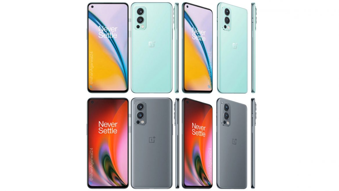 oneplus nord 2 5g render