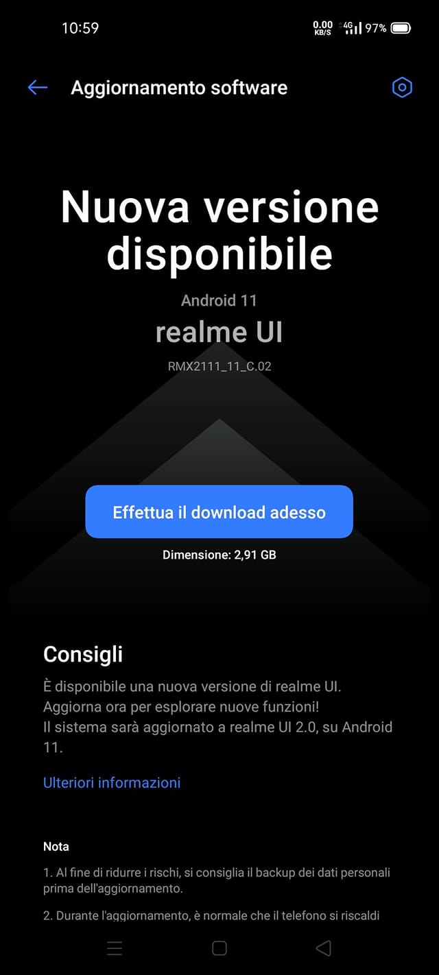 realme 7 5g android 11