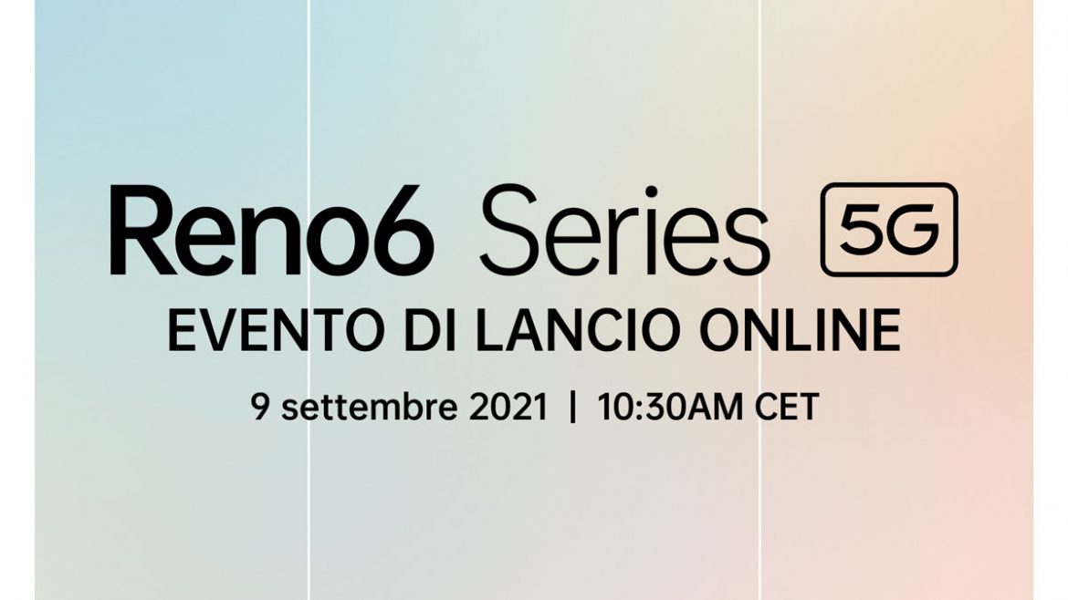 oppo reno6 series data di uscita