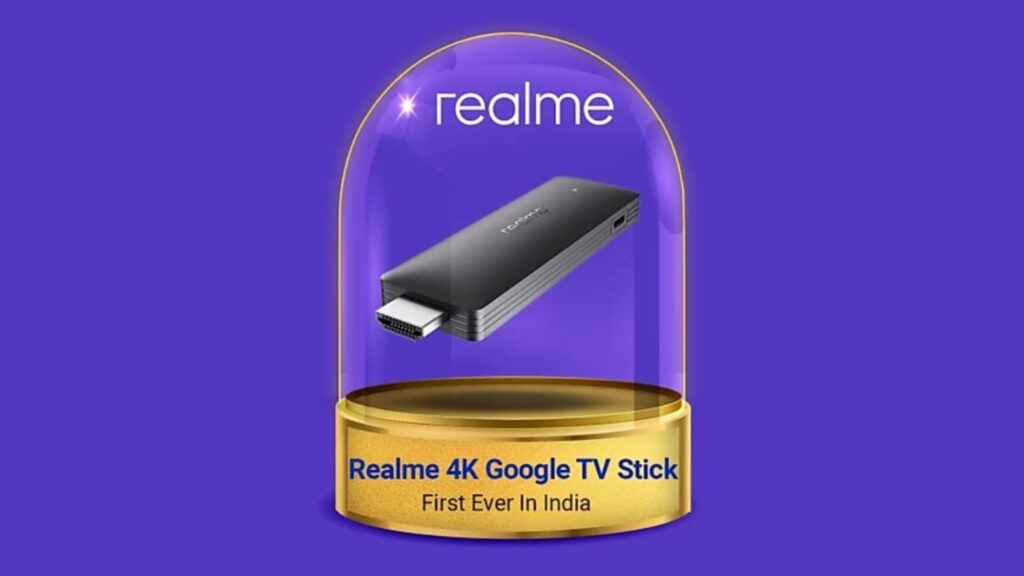 realme 4k google tv stick