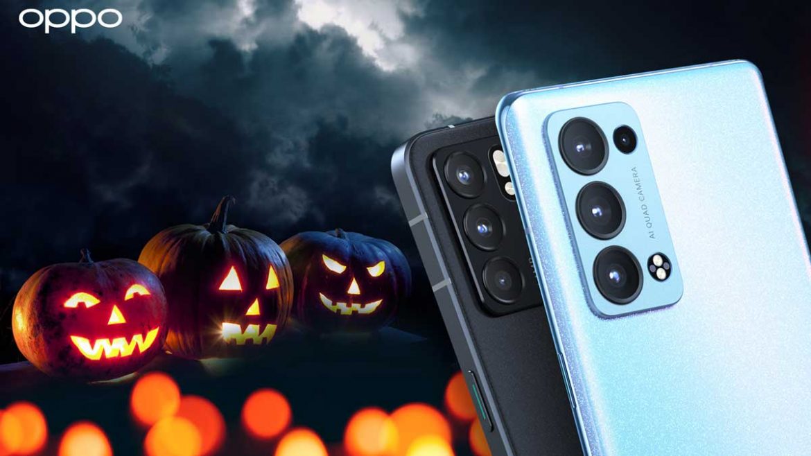 oppo reno6 series halloween