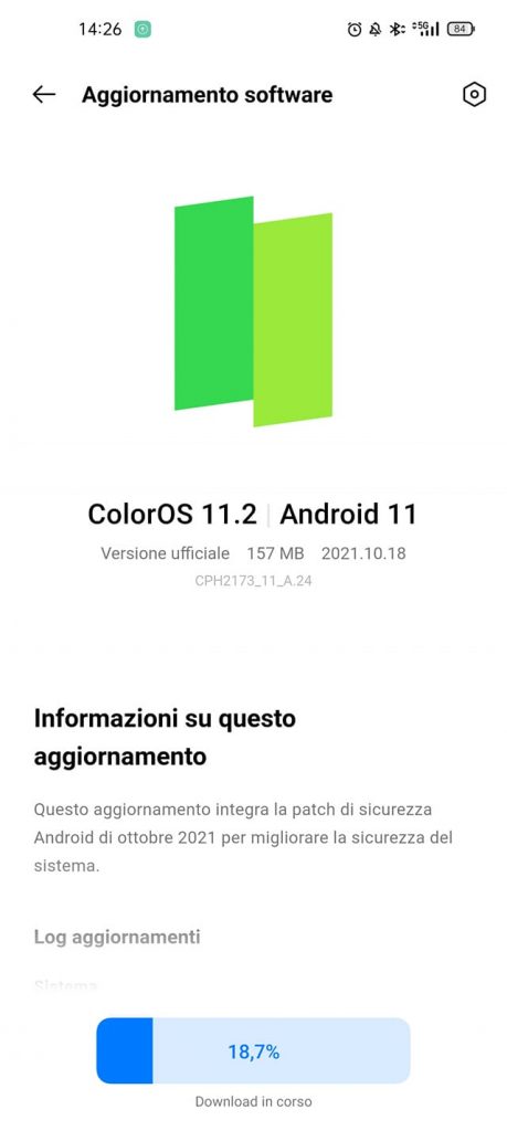 oppo find x3 pro aggiornamento patch ottobre