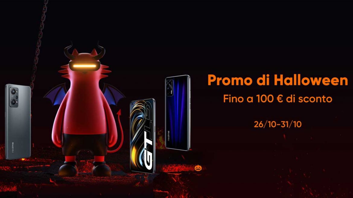 realme promo di halloween