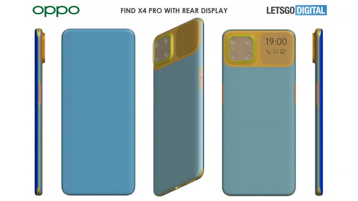 oppo find x5 pro display posteriore