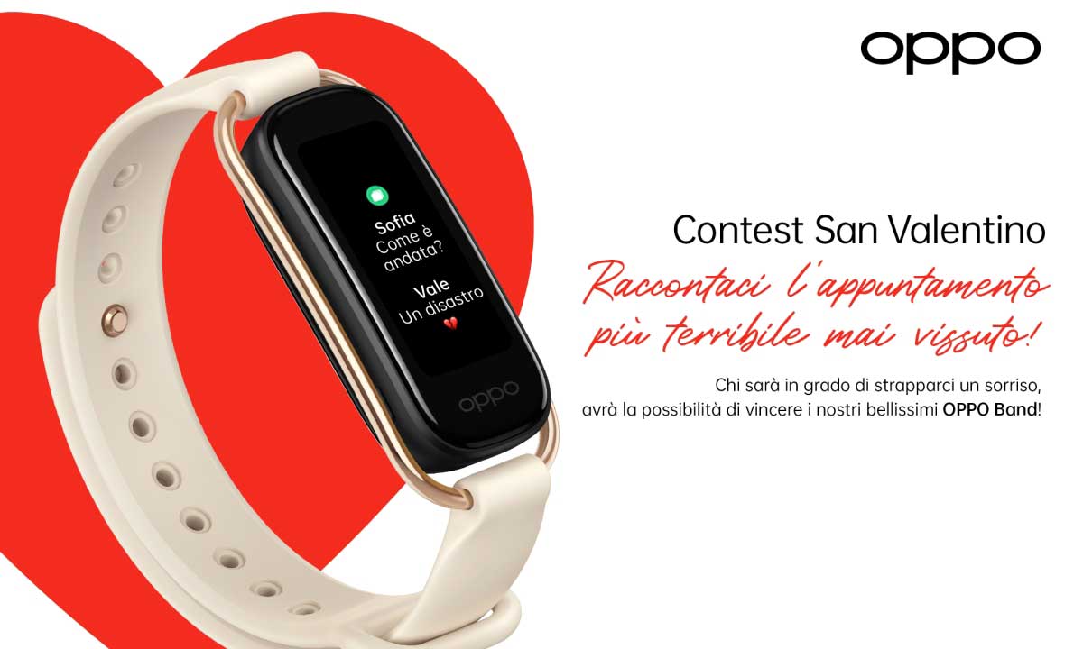 oppo contest san valentino