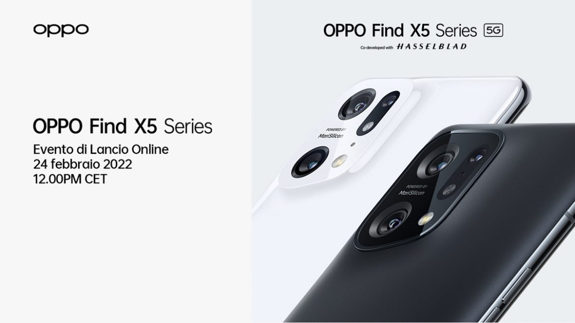 oppo find x5 series evento uscita italia oppo find x5 series evento uscita italia