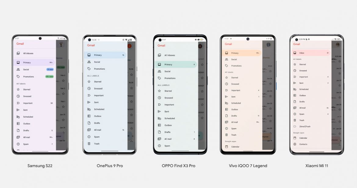 tema dinamico android 12 oppo