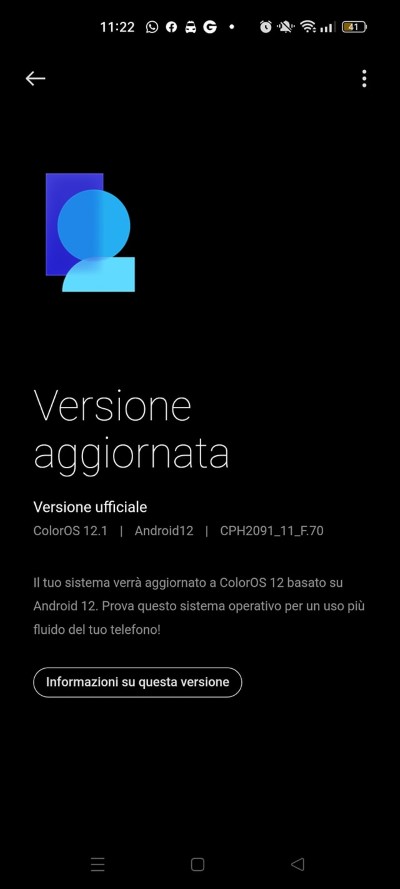 coloros 12 su oppo reno4