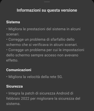 oppo find x3 pro aggiornamento marzo 2022