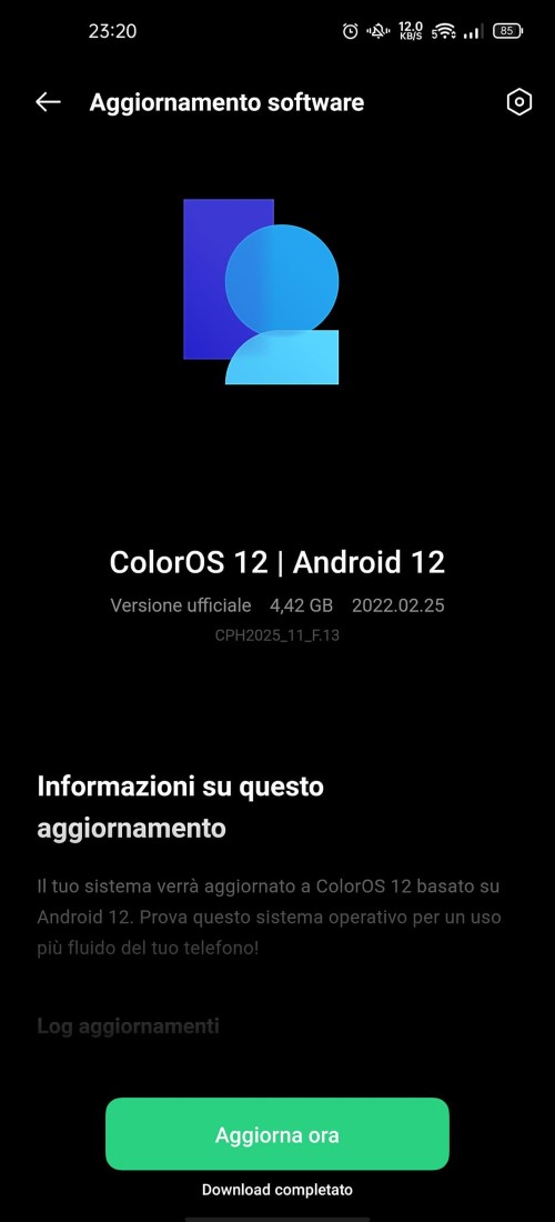 oppo find x2 pro aggiornamento coloros 12