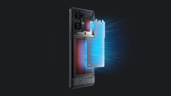 oppo find x5 pro sistema di raffreddamento