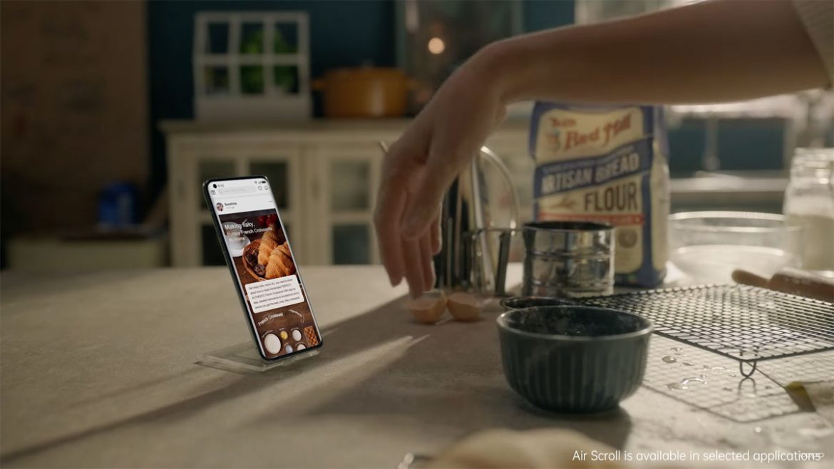 oppo find x5 pro air gesture