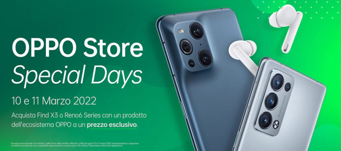 oppo special days offerte
