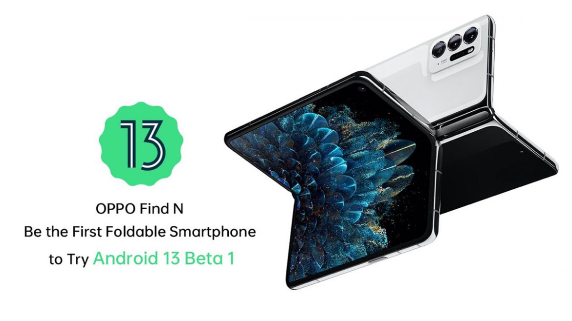 oppo find n android 13 beta