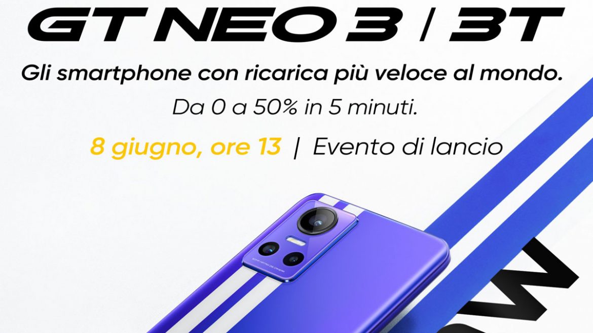 realme gt neo 3 italia uscita