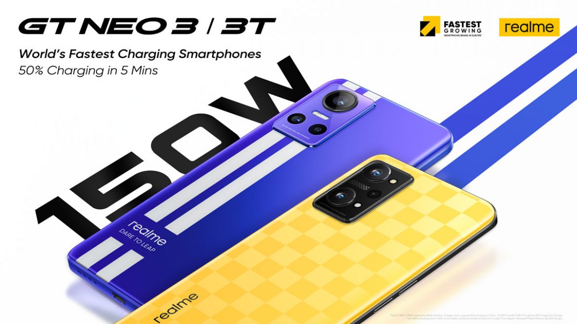 realme gt neo 3 e 3t