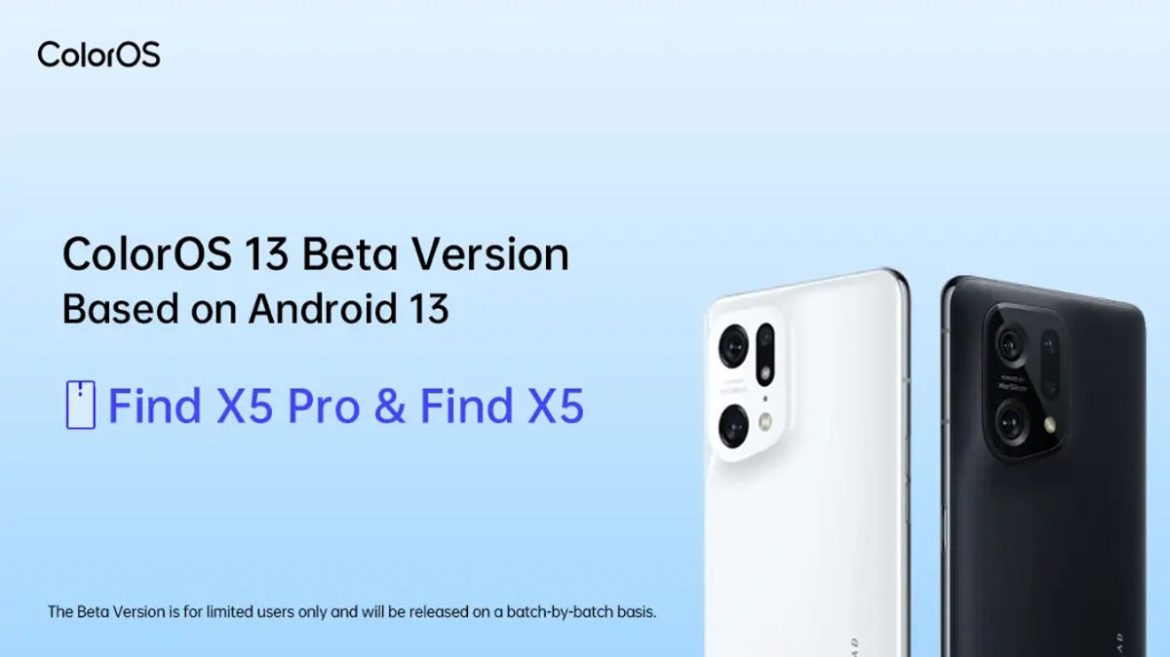 coloros 13 beta oppo find x5 e x5 pro coloros 13 open beta oppo find x5 e x5 pro