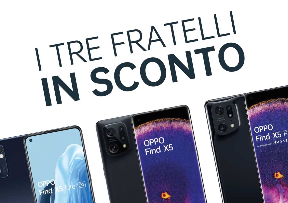 oppo find x5 series sconto