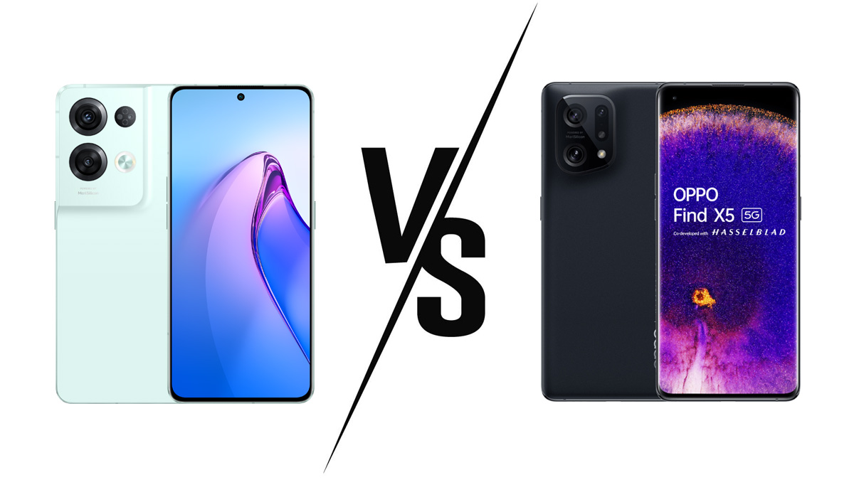 oppo reno8 pro vs oppo find x5