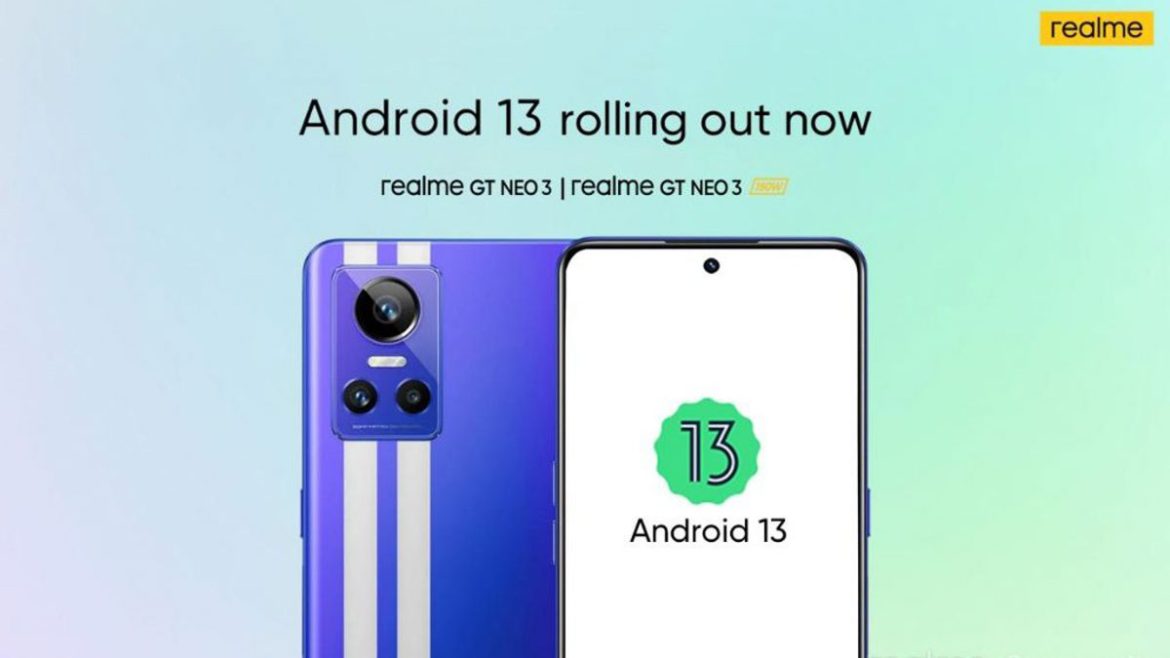 android 13 realme gt neo3