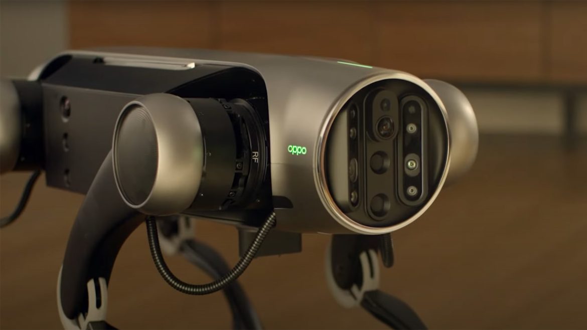 OPPO QRIC cane robot